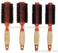 Wooden Hair Brush professional hair brush round hairbrush