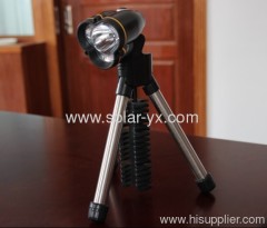 LED Tripod flashlight