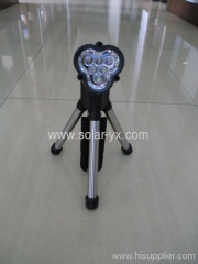 LED Tripod flashlight