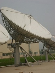 Satellite communication antenna antenna