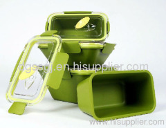 silicone lunch box