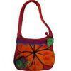 Colorful Handmade Felt Bags, Recycled Handicraft Shoulder FELT Ladies Bag
