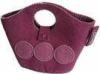 Patented Ladies Handmade Felt Bags, Womens Hollow-carved Hand Bags