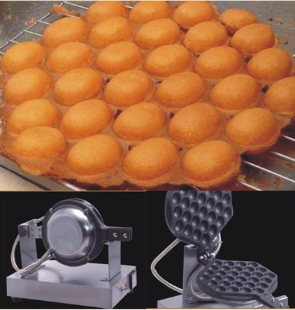 Electric Egg Waffle Maker,Egg puff,Bubble waffle baker