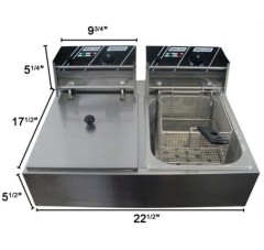 Electric Immersion Deep Fryer