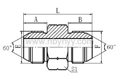 JIS GAS MALE HYDRAULIC ADAPTER FITTING ELBOW PIPE FITTING