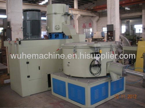 plastic PPPE film agglomerator and cooling unit