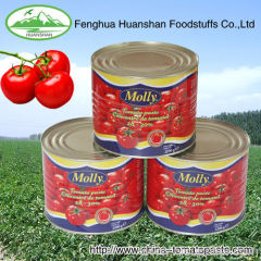 red good taste canned tomato paste