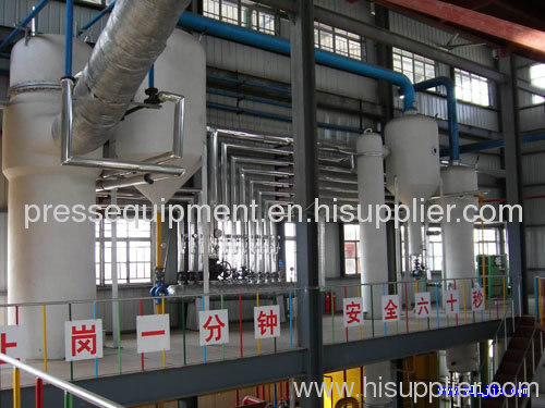 Complete peanut oil production line of 4-600 tons/day capacity