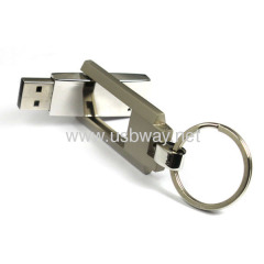 Fashion Keychain Design 4GB USB Flash Drive Disk