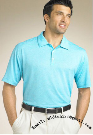 100% Cotton customized logo printed men's Polo T shirt