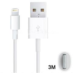 Seiko Edition Lightning 8 Pin USB Sync Data / Charging Cable for iPhone 5, iPad mini, iTouch 5, Length: 3m