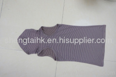 strip sleeveless women's shirt