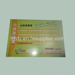 4 color printed leaflet for sales promotion