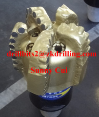 6 3/4''Steel body PDC BIT/Diamond Bit with Smith/Hughes Main Cutters for Oil field drilling