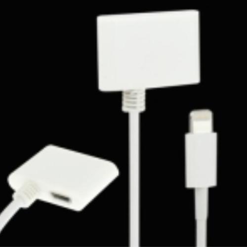 2 in 1 Micro USB and 30 Pin Female to Lightning 8 Pin Male Sync Data Cable Adapter for iPhone 5, iPad mini, iTouch 5