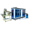 Fully automatic blowing machine for handled bottle
