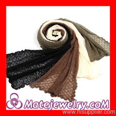Fashion Women's Knitting Patterns Pashmina Shawl Black Friday Scarf