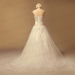 silver Embroidered wedding dresses