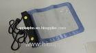Fashionable Transparent PVC Iphone Waterproof Bag With Strap