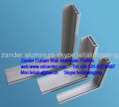 Aluminum curtain wall