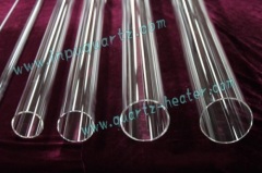 clear quartz tube/transparent quartz tube