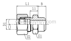 WELD FITTINGS HYDRAULIC ADAPTER FITTING ELBOW PIPE FITTING