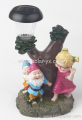 LED Resin solar dwarf lighting