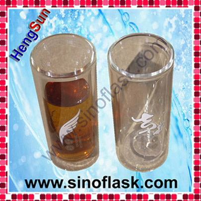 Double Glass Cup
