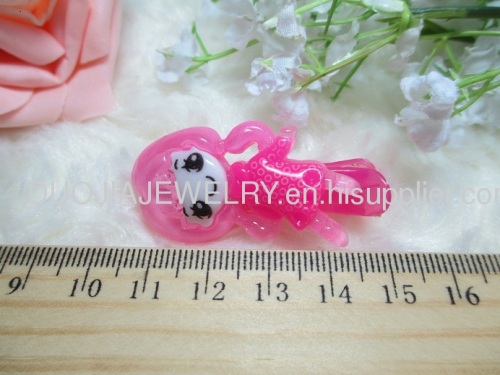 2012 fashion Fancy Handmade YZJ1101 Hair Clip, Hairpin, Hair Grip, duck mouth shape, hair accessories