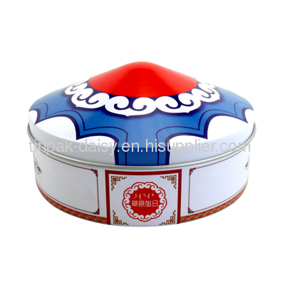 ger shaped cookie tin box, metal candy box, cute tin can for cookie, biscuit&cake metal tin case