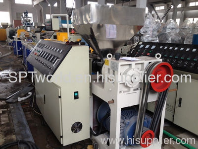 EXTRUDERS PE pipe production line for extrusion PE tube