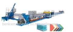 Xps foam board extruding machine