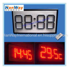LED Time Temperature Sign Board