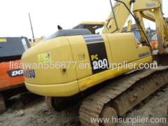 used komatsu pc200-7 excavator