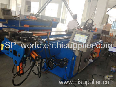 Double head hydraulic pipe bending machine