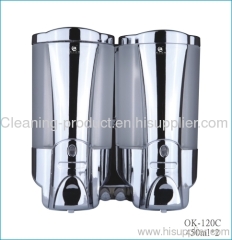 OK-120D bathroom soap dispenser sets/dispenser Double Soap Dispenser