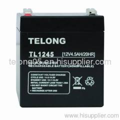 Sealed maintenance free lead acid battery