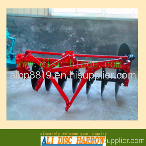 rotary-driven disc plough