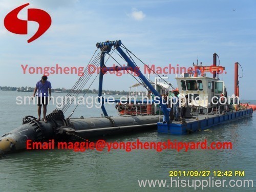 sand dredging vessel