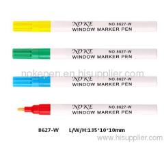 Window glass marker Paint Easy Clean by wet cloth or tissue