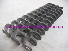 Screw blade helical blade