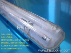 T5 2*28w IP65 industrial waterproof fluorescent lamps