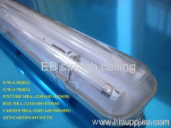 T5 2*35w IP65 waterproof fluorescent lamp tube fixtures