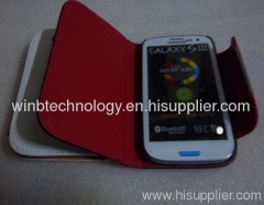i9300 wallet flip cover white and black and various for choose