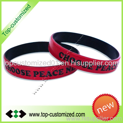 Personalized Trendy Bracelet silicone