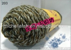 100%wool hand-knitted yarn