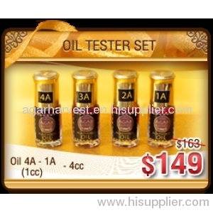 Promotion Oil Tester Set- Aloeswood-Oudh-Gaharu