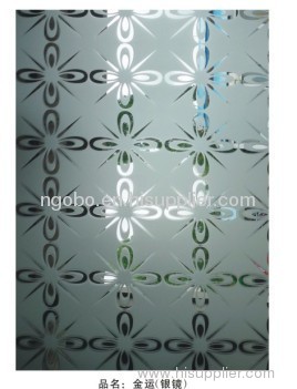 acid etched mirror glass SSG-P80C
