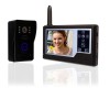 Clear night viewing 3.5 inch touch wireless video door phone intercom system